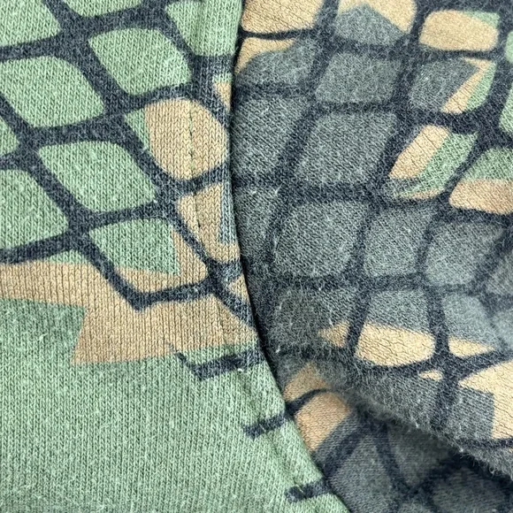 Staple Hooded Sweatshirt Men’s Size XS Green Camouflage - Picture 9 of 9